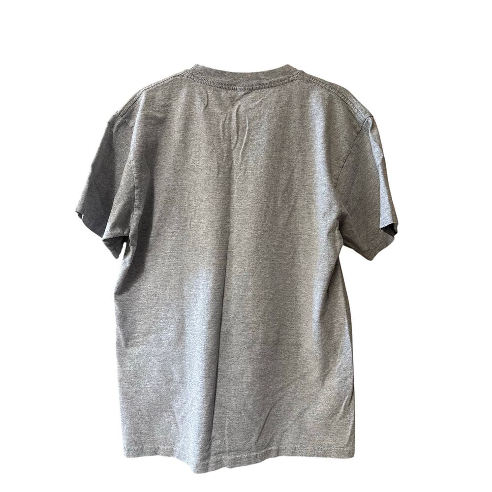 OBEY Men's Size Medium TV Cartoon Flame Fingers Gray Tee Shirt Large - Picture 2 of 4
